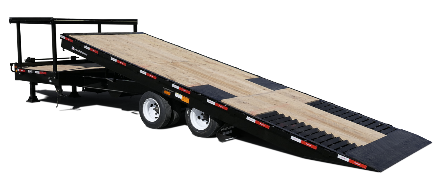 Heavy Duty Tilt Trailers for Excavators, Paving Equipment, and More