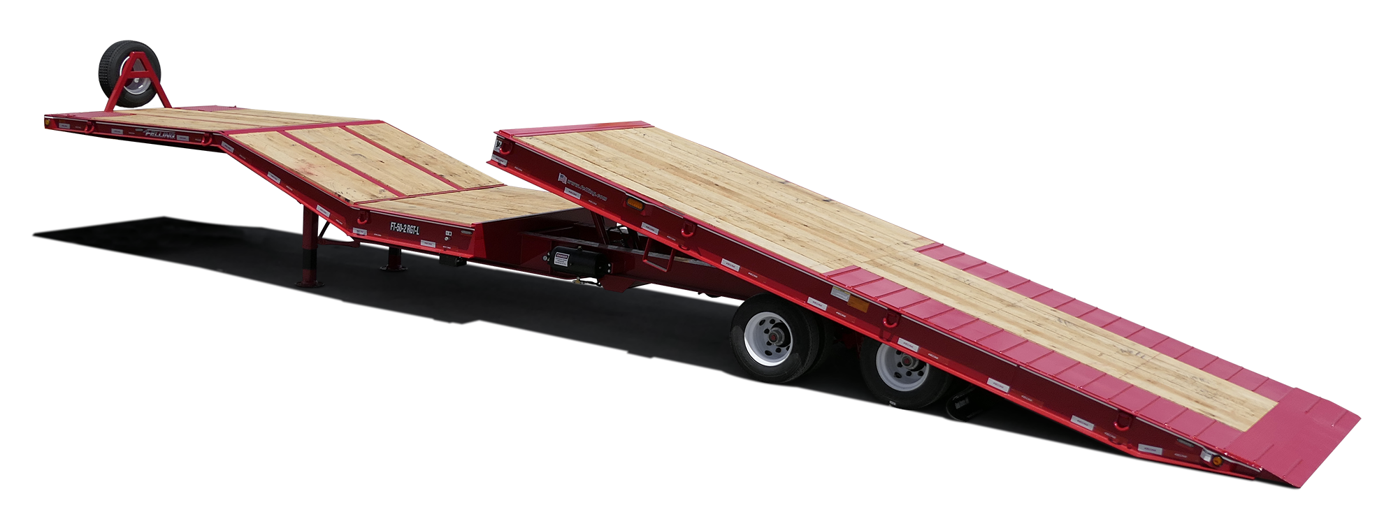 Heavy Duty Tilt Trailers for Excavators, Paving Equipment, and More