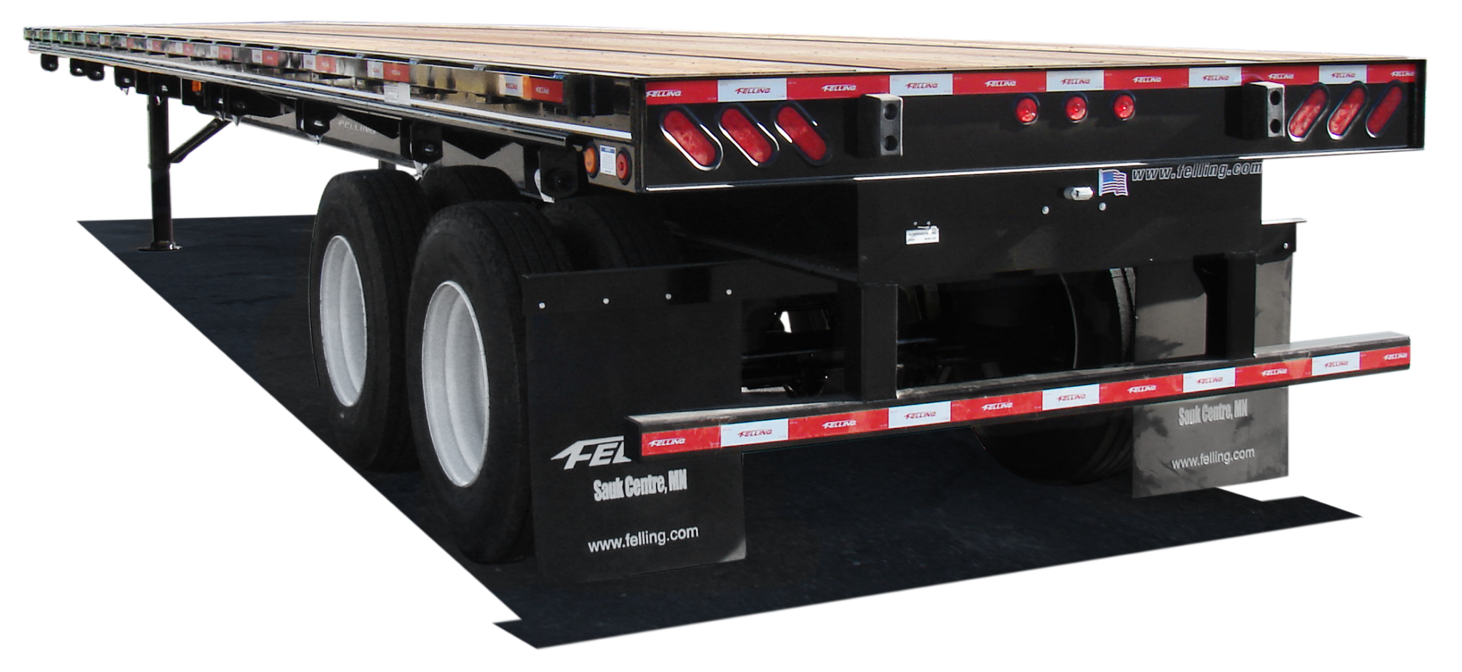 HX High Flatbed Semi Trailer | Felling Trailer Inc. | Flatbed Utility ...