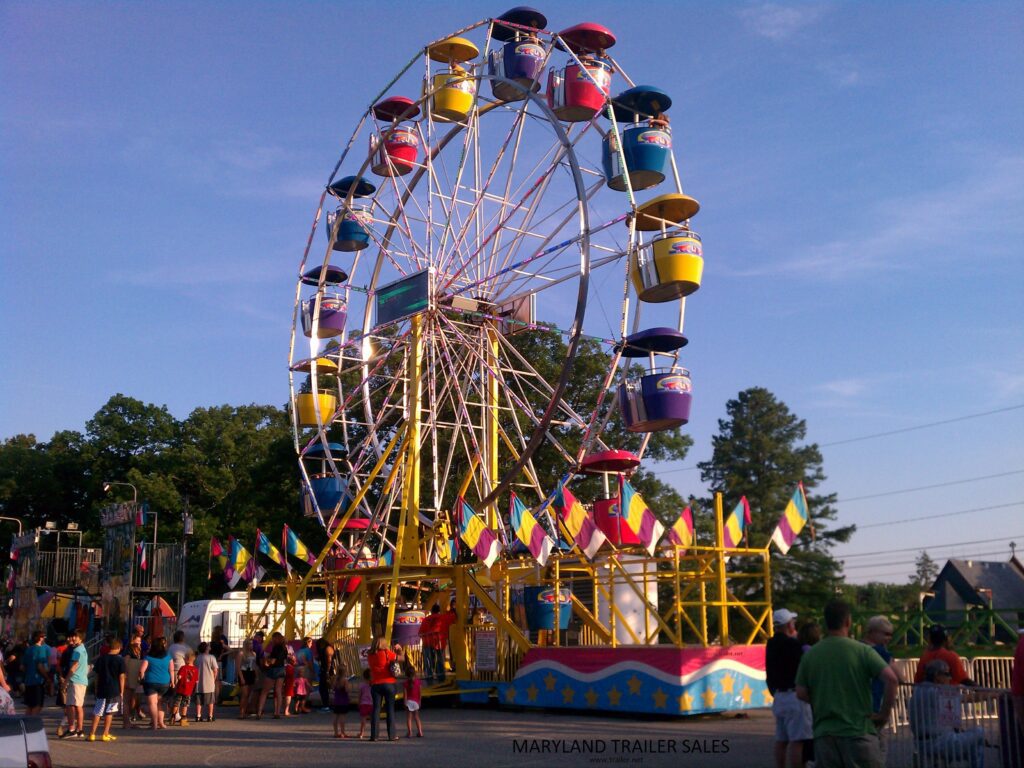 Custom FT-70-2 MX in use with Ferris Wheel Ride Mounted