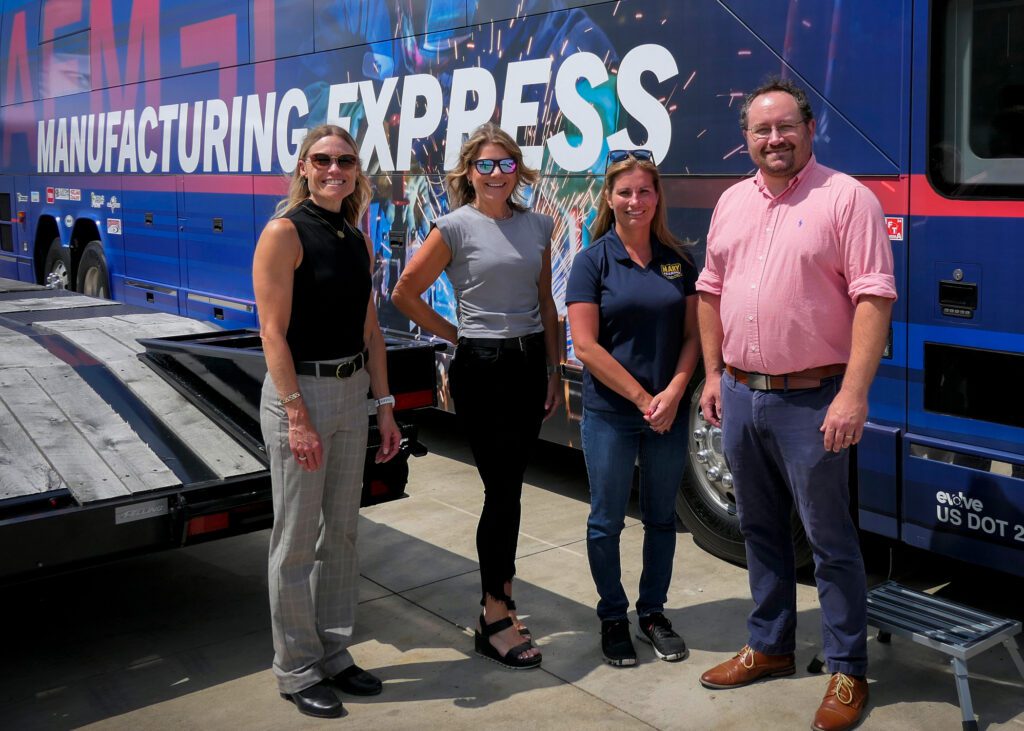 Brenda Jennissen, Bonnie Radjenovich, Mary Franson, and Ben Anderson